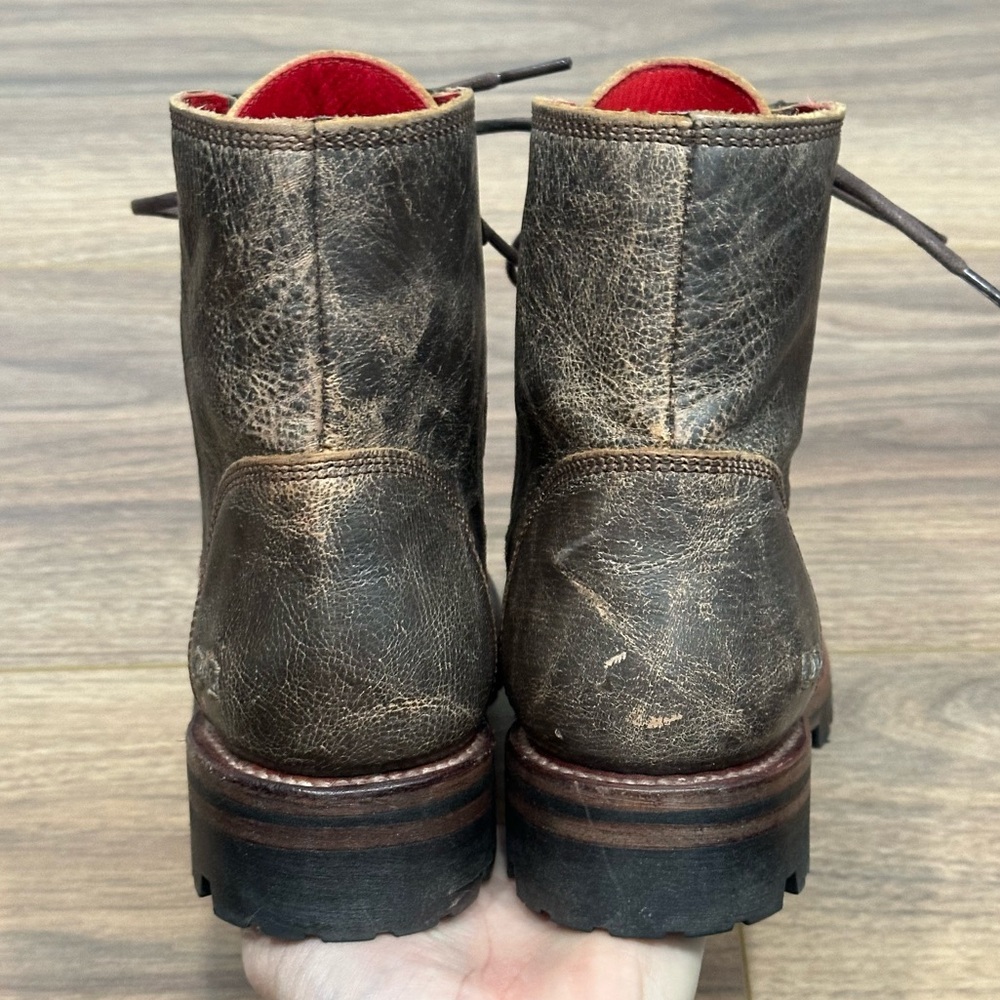 BEDSTU Tactic Trek Combat Style Boot in Teak Brown Size 6 - Picture 5 of 11